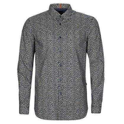 Camicia a maniche lunghe uomo BOSS  Magneton_2  Marine BOSS 4063536425415