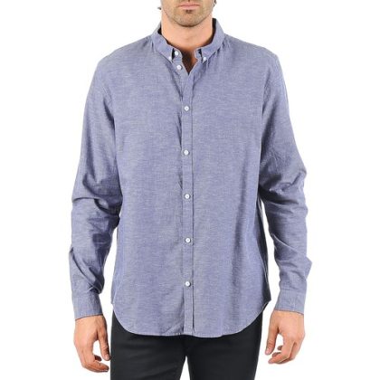 Camicia a maniche lunghe uomo Cheap Monday  DAMON BD SHIRT  Blu Cheap Monday 886475547437