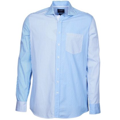 Camicia a maniche lunghe uomo Hackett  GORDON  Blu Hackett 5051533650663