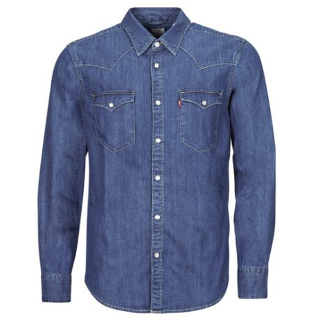 Camicia a maniche lunghe uomo Levis  BARSTOW WESTERN STANDARD  Blu Levis 5401043535910