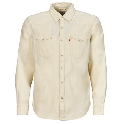 Camicia a maniche lunghe uomo Levis  BARSTOW WESTERN STANDARD Lightweight  Bianco Levis 5401128891641