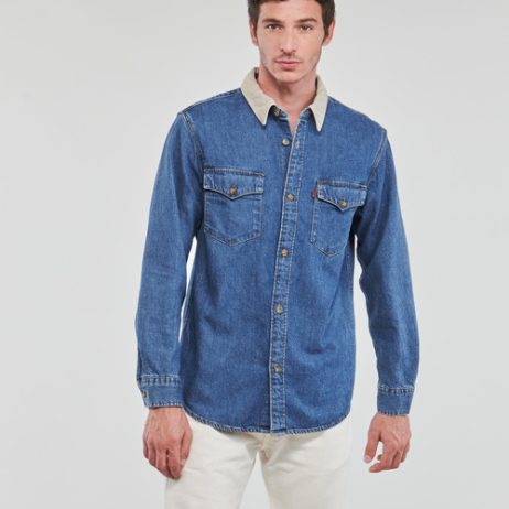 Camicia-a-maniche-lunghe-uomo-Levis-RELAXED-FIT-WESTERN-Blu-Levis-5401043538690-1