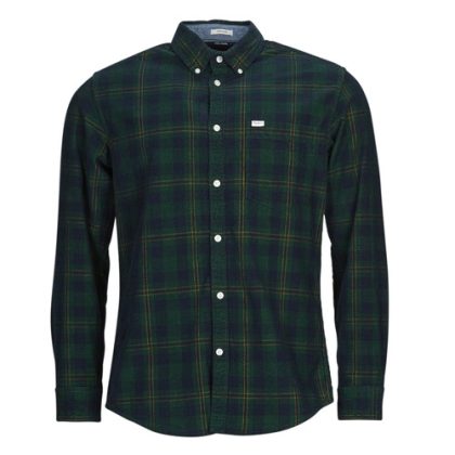 Camicia a maniche lunghe uomo Pepe jeans  CALE  Verde Pepe jeans 8445866291902