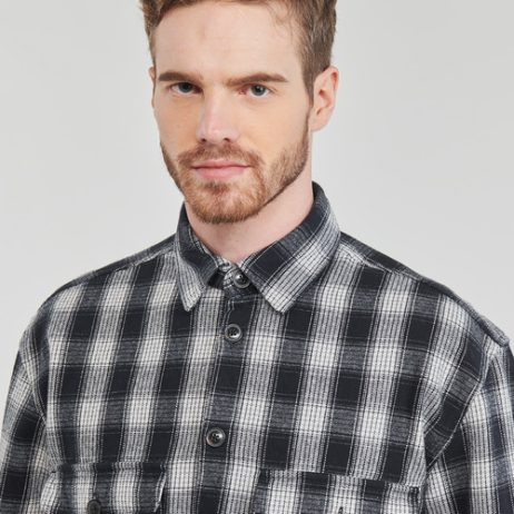 Camicia-a-maniche-lunghe-uomo-Selected-SLHLOOSEMASON-FLANNEL-OVERSHIRT-NOOS-Marine-Selected-5715425838231-4