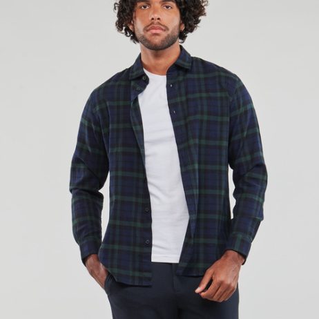 Camicia-a-maniche-lunghe-uomo-Selected-SLHSLIMOWEN-FLANNEL-SHIRT-LS-NOOS-Marine-Selected-5715426701626-1