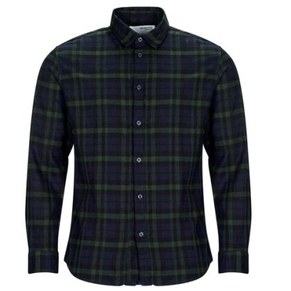 Camicia a maniche lunghe uomo Selected  SLHSLIMOWEN-FLANNEL SHIRT LS NOOS  Marine Selected 5715426701626