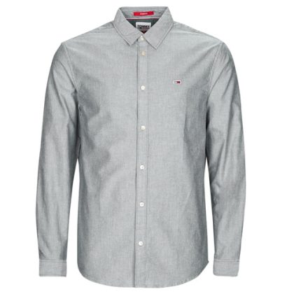 Camicia a maniche lunghe uomo Tommy Jeans  TJM CLASSIC OXFORD SHIRT  Grigio Tommy Jeans 8720642672985