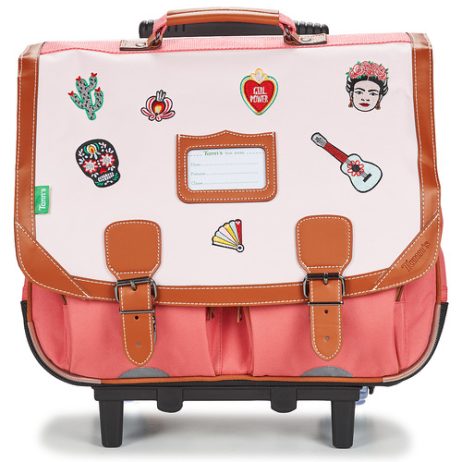 Cartella con rotelle ragazza Tann's  ADRIANA TROLLEY 41 CM  Rosa Tann's 3662498004945