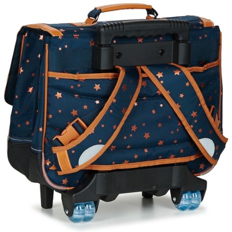 Cartella con rotelle ragazza Tann's  ETOILE MARINE TROLLEY CARTABLE 38CM  Blu Tann's 3662498024745