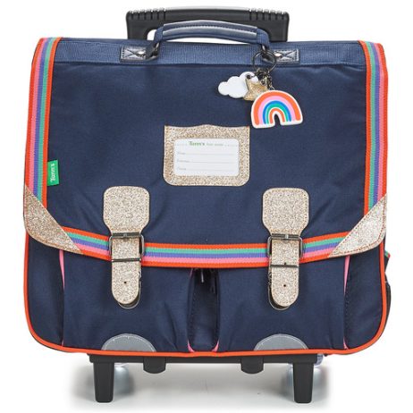 Cartella con rotelle ragazza Tann's  LEILLA TROLLEY 41 CM  Marine Tann's 3662498006390