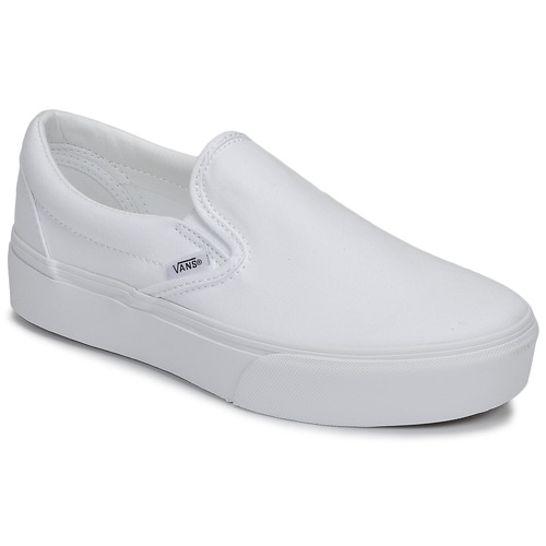 Classic Slip-On Platform  Bianco