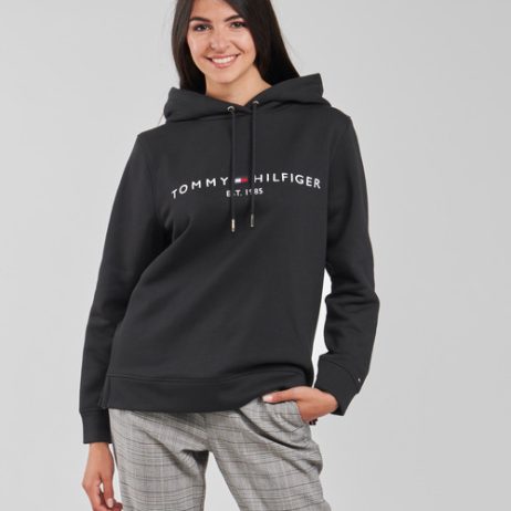 Felpa-HERITAGE-HILFIGER-HOODIE-LS-Nero-1