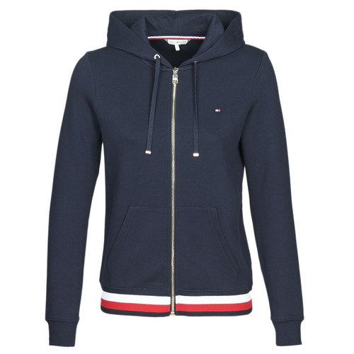 Felpa    HERITAGE ZIP THROUGH HOODIE  Blu