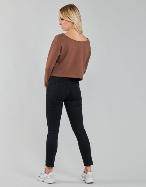 Felpa-SLOUCHY-CREW-Marrone-3