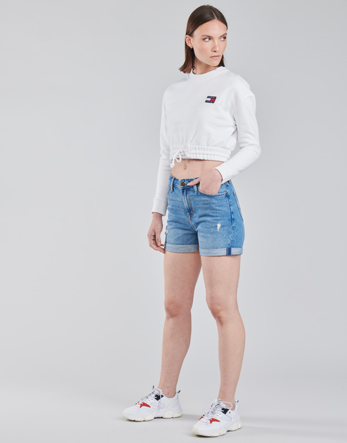 Felpa-TJW-SUPER-CROPPED-BADGE-CREW-Bianco-2