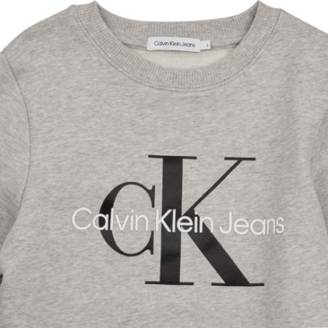 Felpa-ragazza-Calvin-Klein-Jeans-MONOGRAM-LOGO-Grigio-Calvin-Klein-Jeans-8719855217182-2