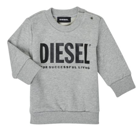 Felpa ragazza Diesel  SCREWDIVISION LOGOB  Grigio Diesel 8053284255736