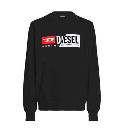 Felpa ragazza Diesel  SGIRKCUTY  Nero Diesel 8053284207766