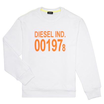 Felpa ragazza Diesel  SGIRKJ3  Bianco Diesel 8053284138022