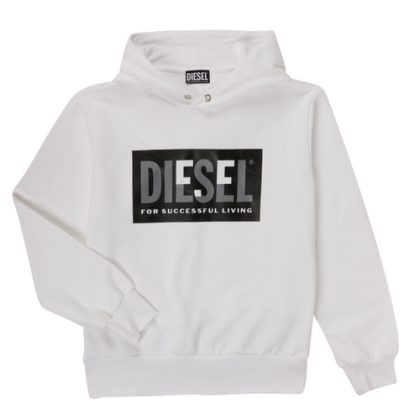 Felpa ragazza Diesel  SMILEY OVER  Bianco Diesel 8053284495781