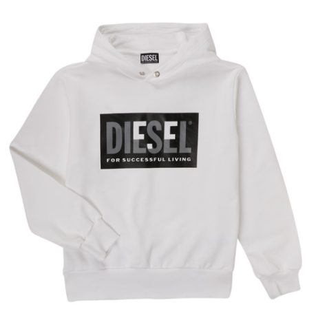 Felpa ragazza Diesel  SMILEY OVER  Bianco Diesel 8053284495781