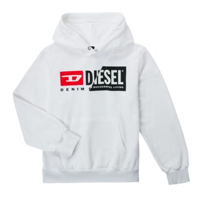 Felpa ragazzo Diesel  SGIRKHOODCUTYX OVER  Bianco Diesel 8053284243986