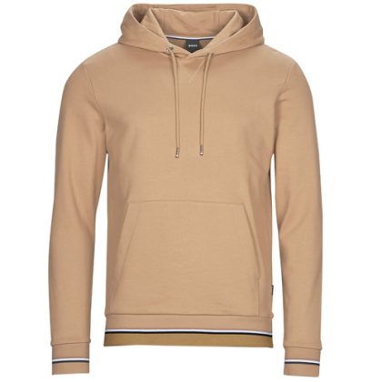 Felpa uomo BOSS  Seeger 127  Beige BOSS 4063537415613