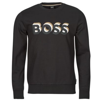 Felpa uomo BOSS  Soleri 07  Nero BOSS 4063541448287