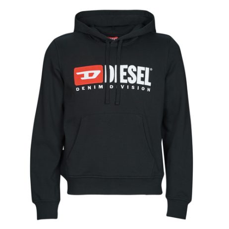 Felpa uomo Diesel  S-GINN-HOOD-DIV  Nero Diesel 8051385221797