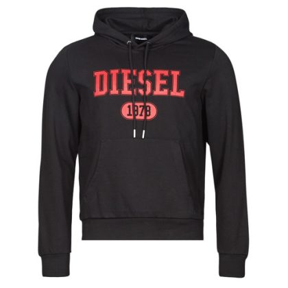 Felpa uomo Diesel  S-GINN-HOOD-K25  Nero Diesel 8051385279323