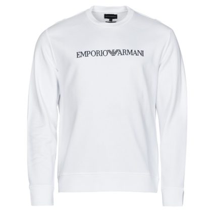 Felpa uomo Emporio Armani  8N1MR6  Bianco Emporio Armani 8056861469298