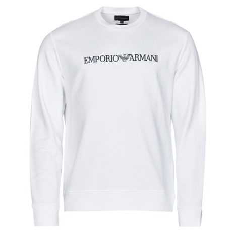 Felpa uomo Emporio Armani  8N1MR6  Bianco Emporio Armani 8056861469298