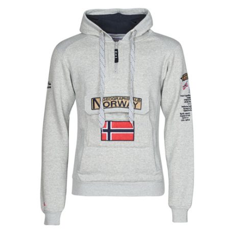 Felpa uomo Geographical Norway  GYMCLASS  Grigio Geographical Norway 3543115274272