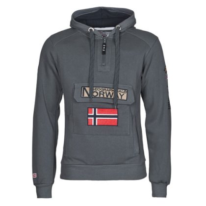 Felpa uomo Geographical Norway  GYMCLASS  Grigio Geographical Norway 3543115274401