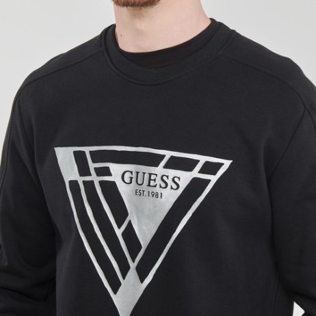 Felpa-uomo-Guess-FOIL-TRIANGLE-Nero-Guess-7622336636536-4