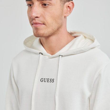 Felpa-uomo-Guess-ROY-GUESS-HOODIE-Bianco-Guess-7619342568821-4