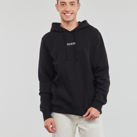 Felpa-uomo-Guess-ROY-GUESS-HOODIE-Nero-Guess-7619342569040-1