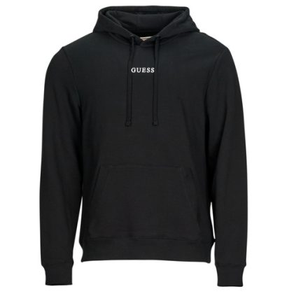 Felpa uomo Guess  ROY GUESS HOODIE  Nero Guess 7619342569040