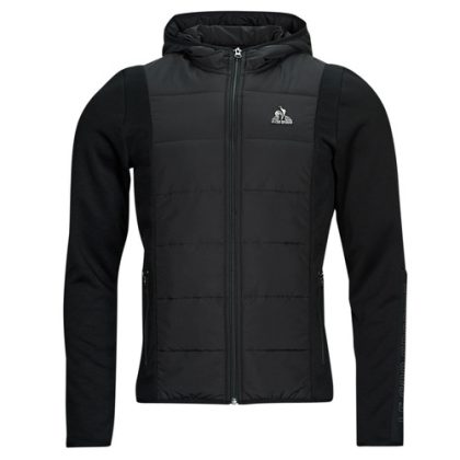 Felpa uomo Le Coq Sportif  TECH FZ Hoody N°1 M  Nero Le Coq Sportif 3606804794311