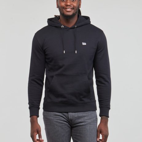 Felpa-uomo-Lee-PLAIN-HOODIE-Nero-Lee-5401019583457-1