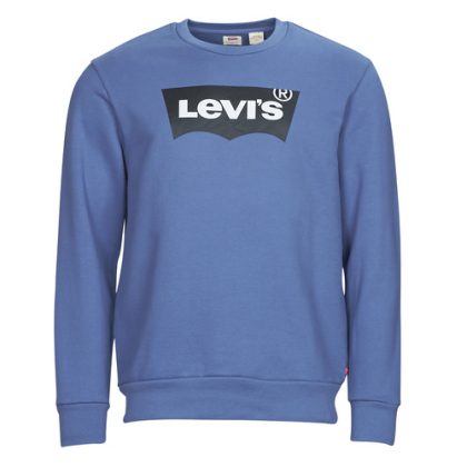 Felpa uomo Levis  STANDARD GRAPHIC CREW  Blu Levis 5401043314256