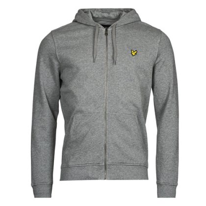 Felpa uomo Lyle & Scott  Zip Through Hoodie  Grigio Lyle & Scott 5054783978129