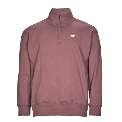 Felpa uomo New Balance  Athletics 90's 1/4 Zip Mock Sweatshirt  Bordeaux New Balance 0196432498864