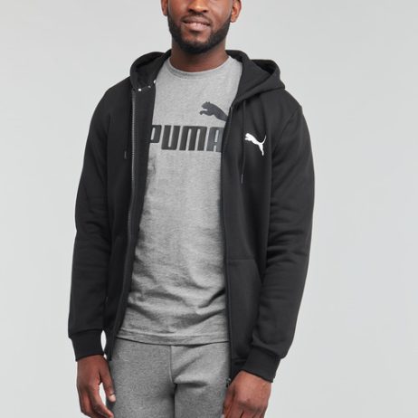 Felpa-uomo-Puma-ESS-FZ-HOODED-JACKET-FL-Nero-Puma-4063697312470-1