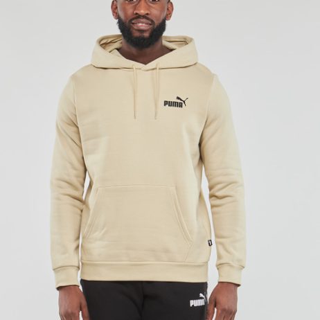 Felpa-uomo-Puma-ESS-SMALL-LOGO-HOODIE-Beige-Puma-4065453391972-1