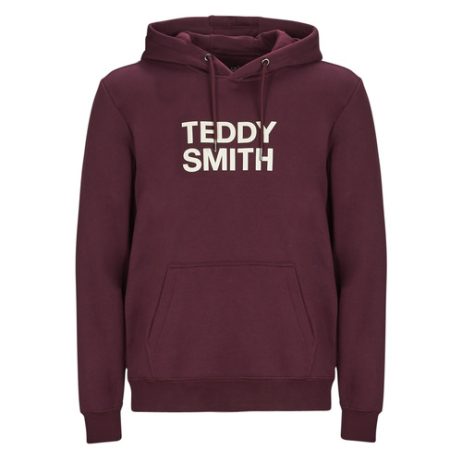 Felpa uomo Teddy Smith  SICLASS HOODY  Bordeaux Teddy Smith 3607185834962