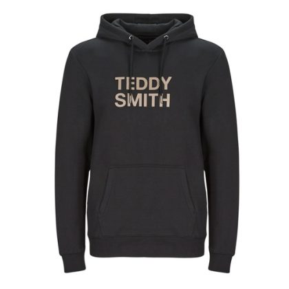 Felpa uomo Teddy Smith  SICLASS HOODY  Nero Teddy Smith 3607185835051