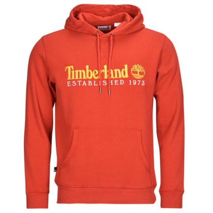 Felpa uomo Timberland  50th Anniversary Est. 1973 Hoodie BB Sweatshirt Regular  Arancio Timberland 196249882153