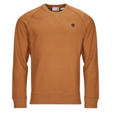 Felpa uomo Timberland  Exeter River Basic Brushed Back Crew Sweatshirt Regular  Marrone Timberland 196246856447