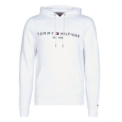 Felpa uomo Tommy Hilfiger  TOMMY LOGO HOODY  Bianco Tommy Hilfiger 8720111192785